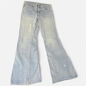 Vintage levis orange tab flare jeans men 30x32